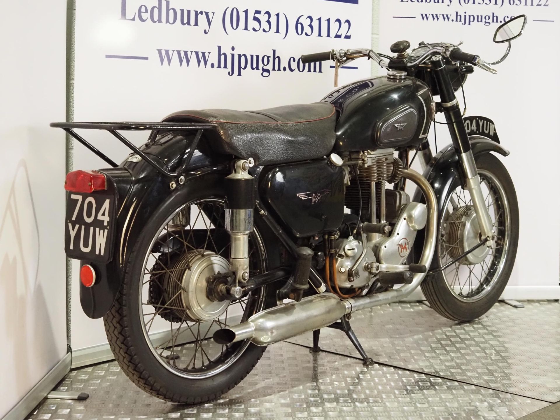Matchless GL35 motorcycle. 1957. 350cc. Frame No. 01611 Engine No. 56G3LS-31127 Runs and rides. From - Image 3 of 6