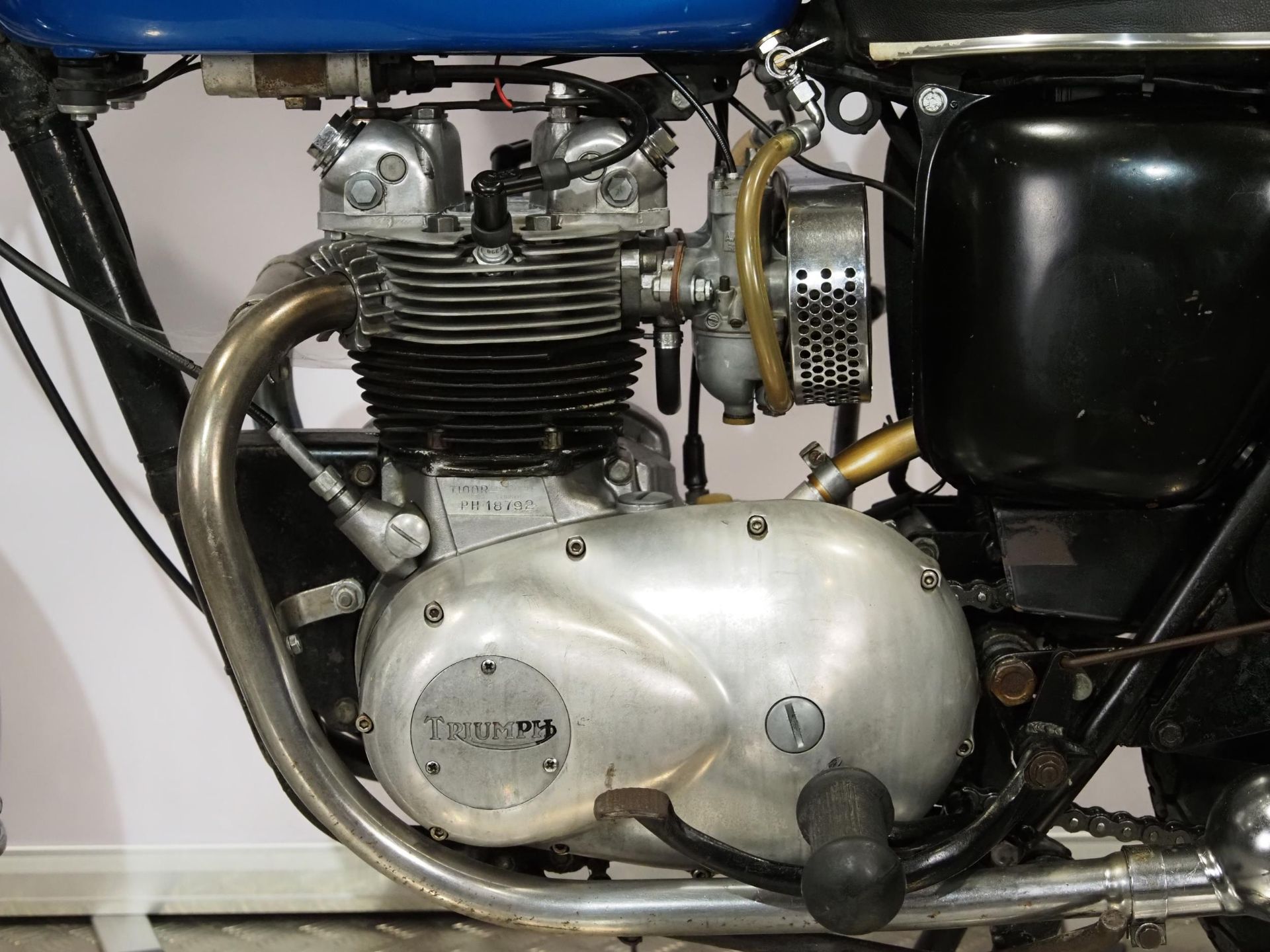 Triumph T100R Daytona motorcycle. 1972. 500cc Frame No. T100RPH18792 Engine No. T100RPH18792 Part of - Image 7 of 7