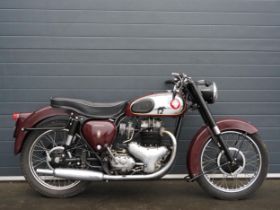 BSA A7 motorcycle. 500cc. 1959. Frame No. A716580 Engine No. CA7 1620 Runs and rides well, lots of