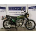 Honda CB550 motorcycle. 1975. 550cc Frame No. CB550 1213592 Engine No. CB550E-1050752 (V5 states not