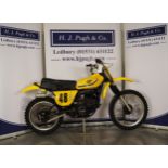 Yamaha YZ250C motocross bike. Frame No. 509-102163 Engine No. 509-102163 Runs. Engine turns over