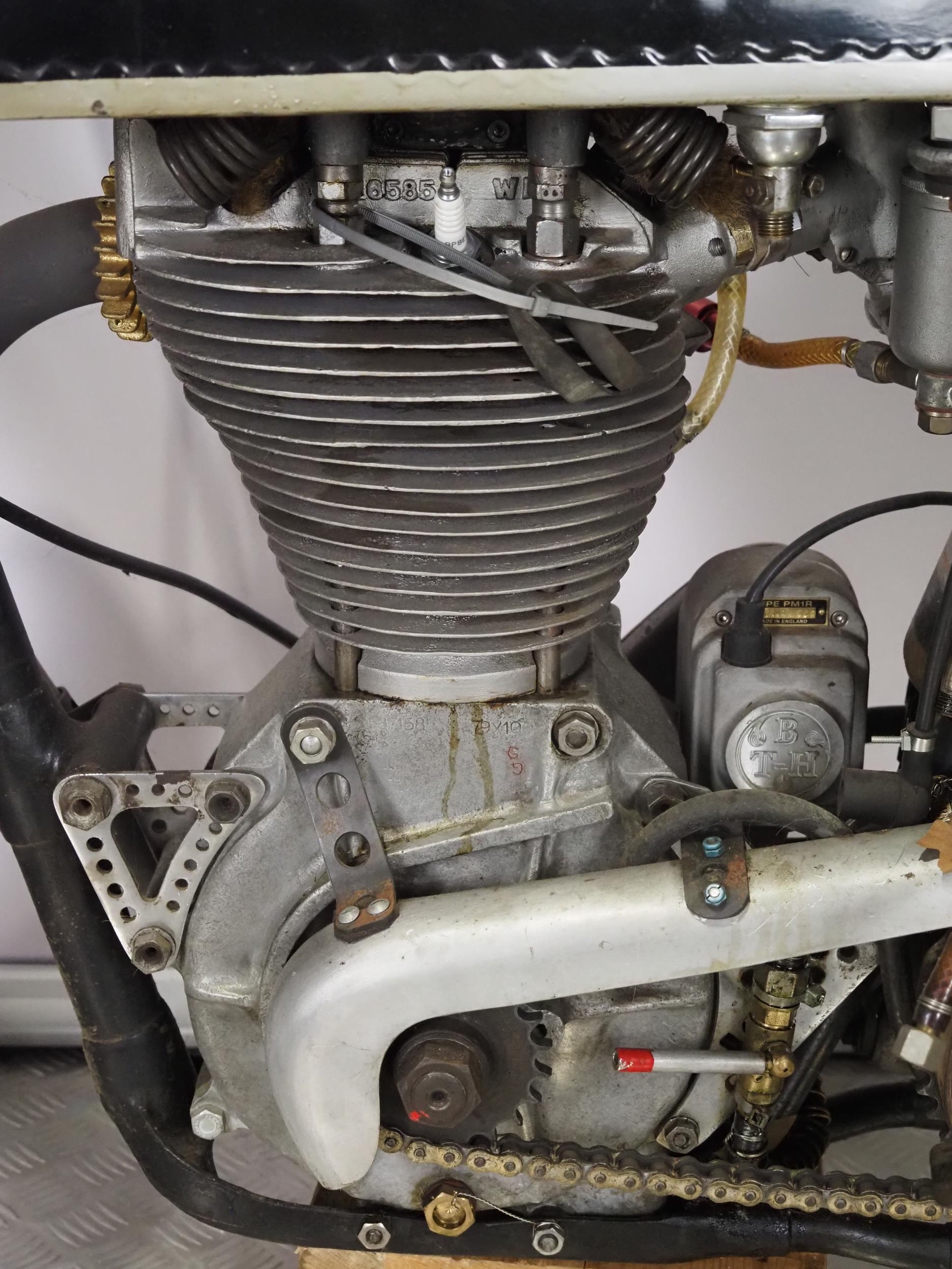 Norton International motorcycle. 1937. 490cc Frame No. 40 84803 Engine No. 67158 Engine turns over - Image 12 of 13