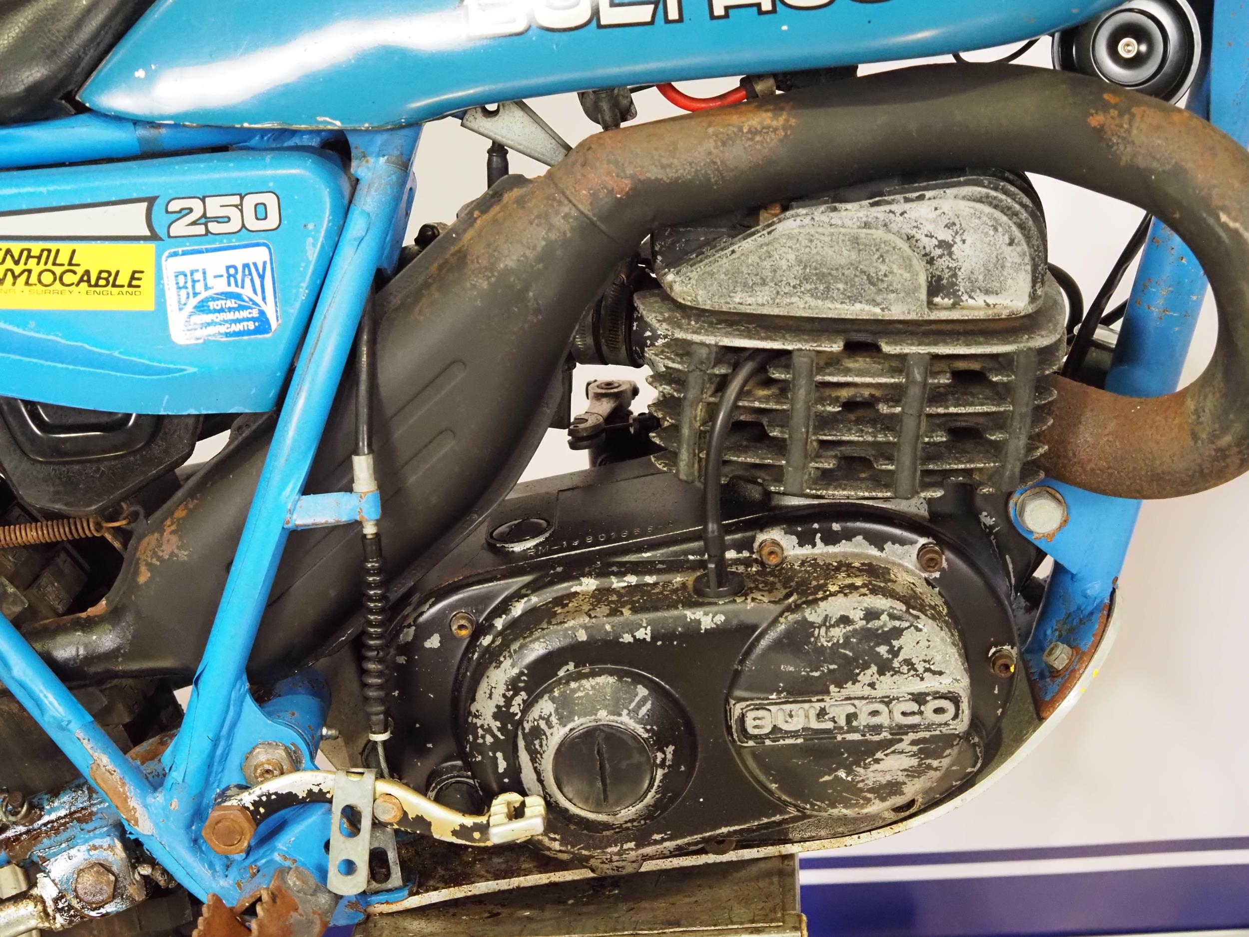 Bultaco 250 Sherpa trials bike. 1978. 250cc Frame No. RB19801866A Engine No. RM19801866A Runs and - Image 4 of 5