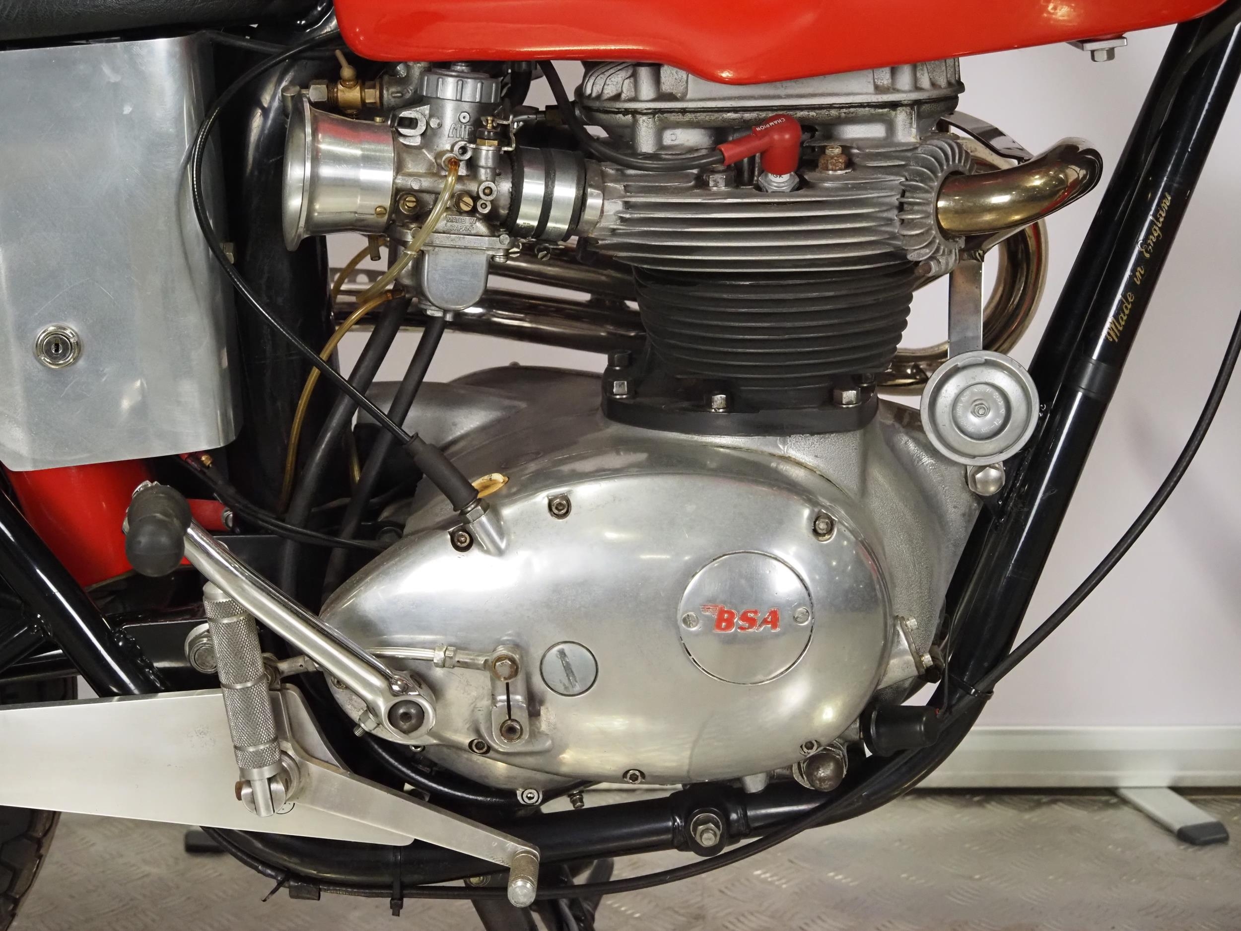 BSA Lightning motorcycle. 1972. 650cc Frame No. DE06637 A65L Engine No. DE06637 A65L Engine turns - Image 6 of 10