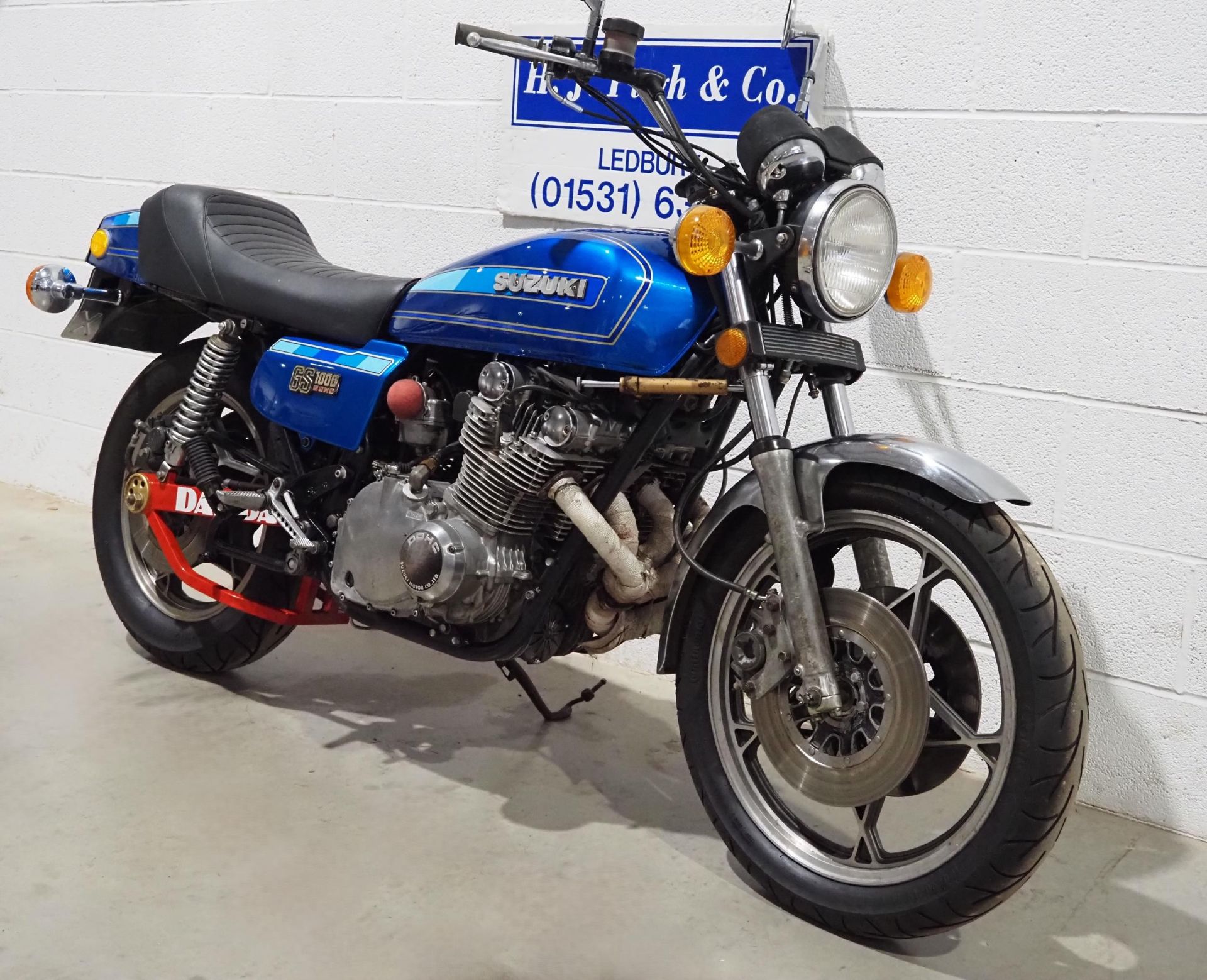 Suzuki GS1000 turbo motorcycle. 1981. 997cc Runs and rides. Reg. UNE 228X - Image 2 of 7