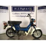 Honda CF70 Chaly motorcycle. 1973. 72cc Frame No. CF702008771 Engine No. CF70E208818 UK supplied