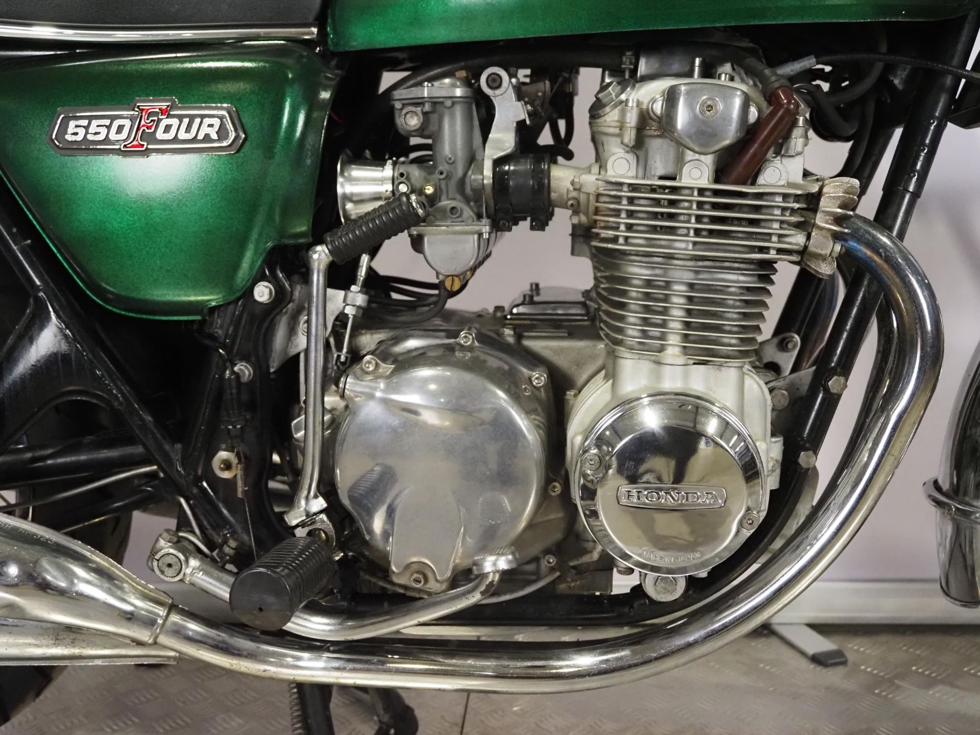 Honda CB550 motorcycle. 1975. 550cc Frame No. CB550 1213592 Engine No. CB550E-1050752 (V5 states not - Image 5 of 8