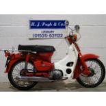 Honda C90 moped. 1977. 90cc. Runs but will need recommissioning as has been stored for some time and