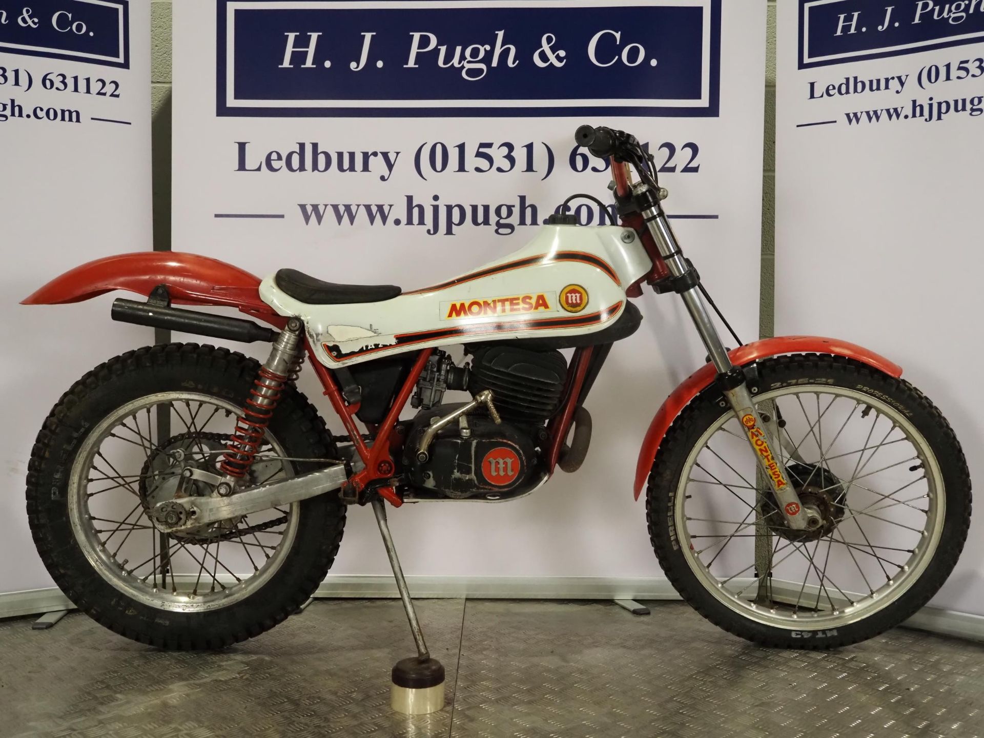 Montesa Cota trials motorcycle. 1983 Frame No. 39M00872 Engine No. 39M00872 Runs but hasn't been