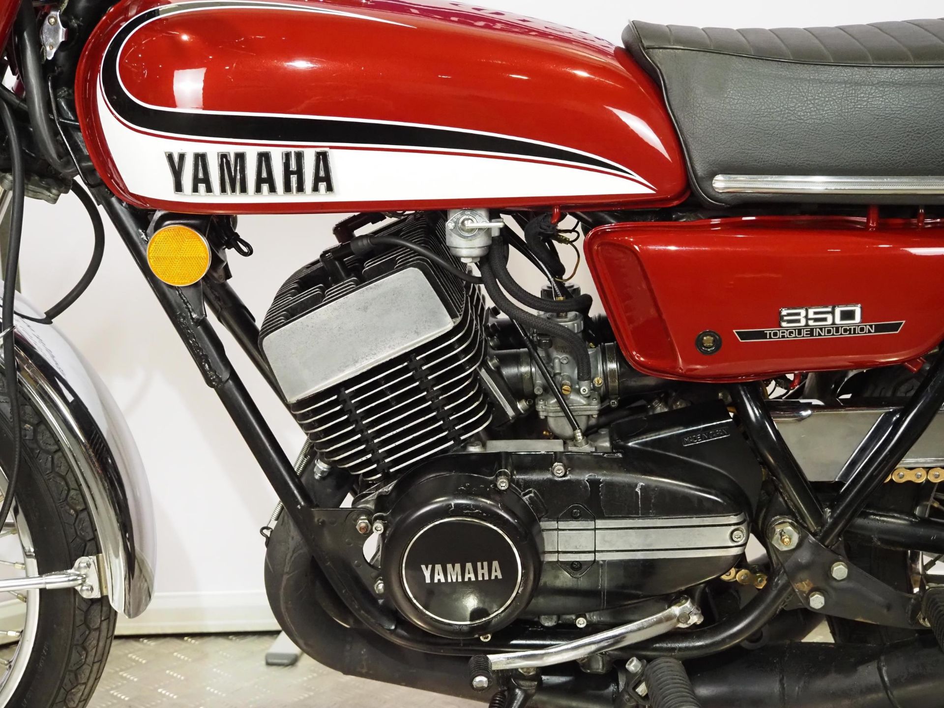 Yamaha RD350 motorcycle. 1972. 350cc. Frame No. 351108463 Engine No. 351108463 Runs and rides. MOT - Image 6 of 7