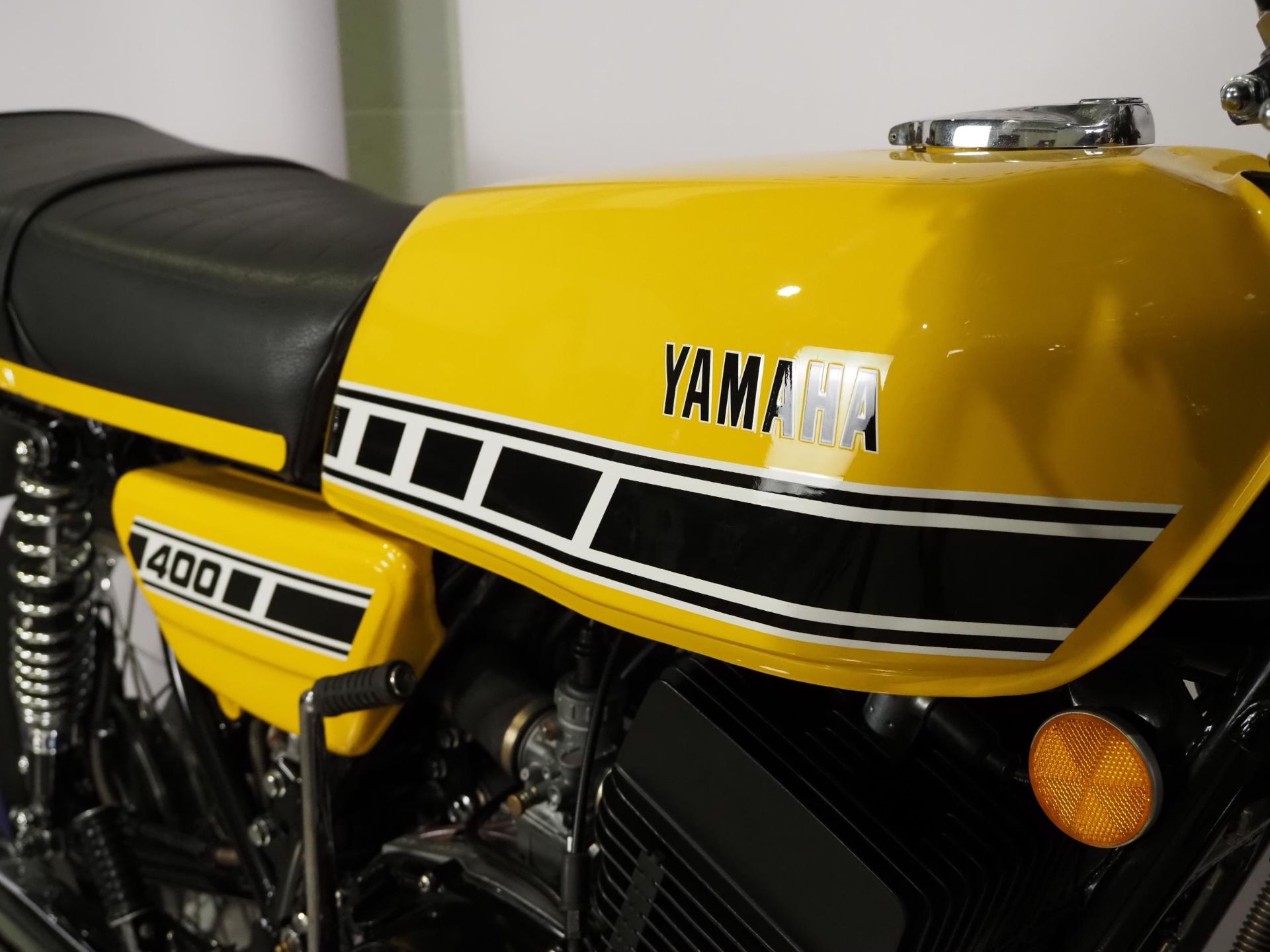 Yamaha RD 400 motorcycle. 1977. 400cc Frame No. 1A3-102493 Engine No. 1A3-102493 Runs and rides - Image 8 of 11