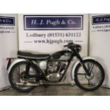 Triumph Tiger Cub motorcycle. 1960. 199cc. Frame No. T69501 Engine No. T2070880. Does not match