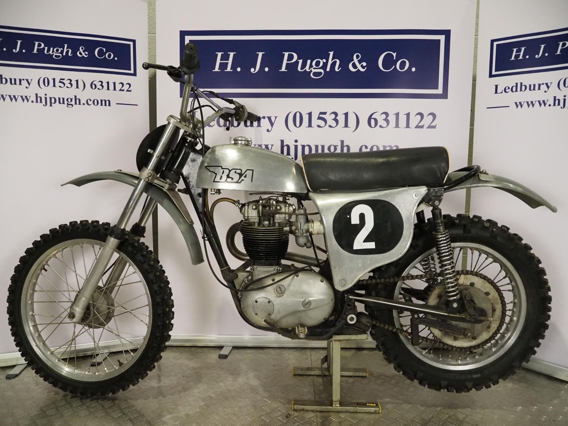 BSA Walker Victor trials motorcycle. 441cc Engine turns over. Has been dry stored for many years. - Image 7 of 7