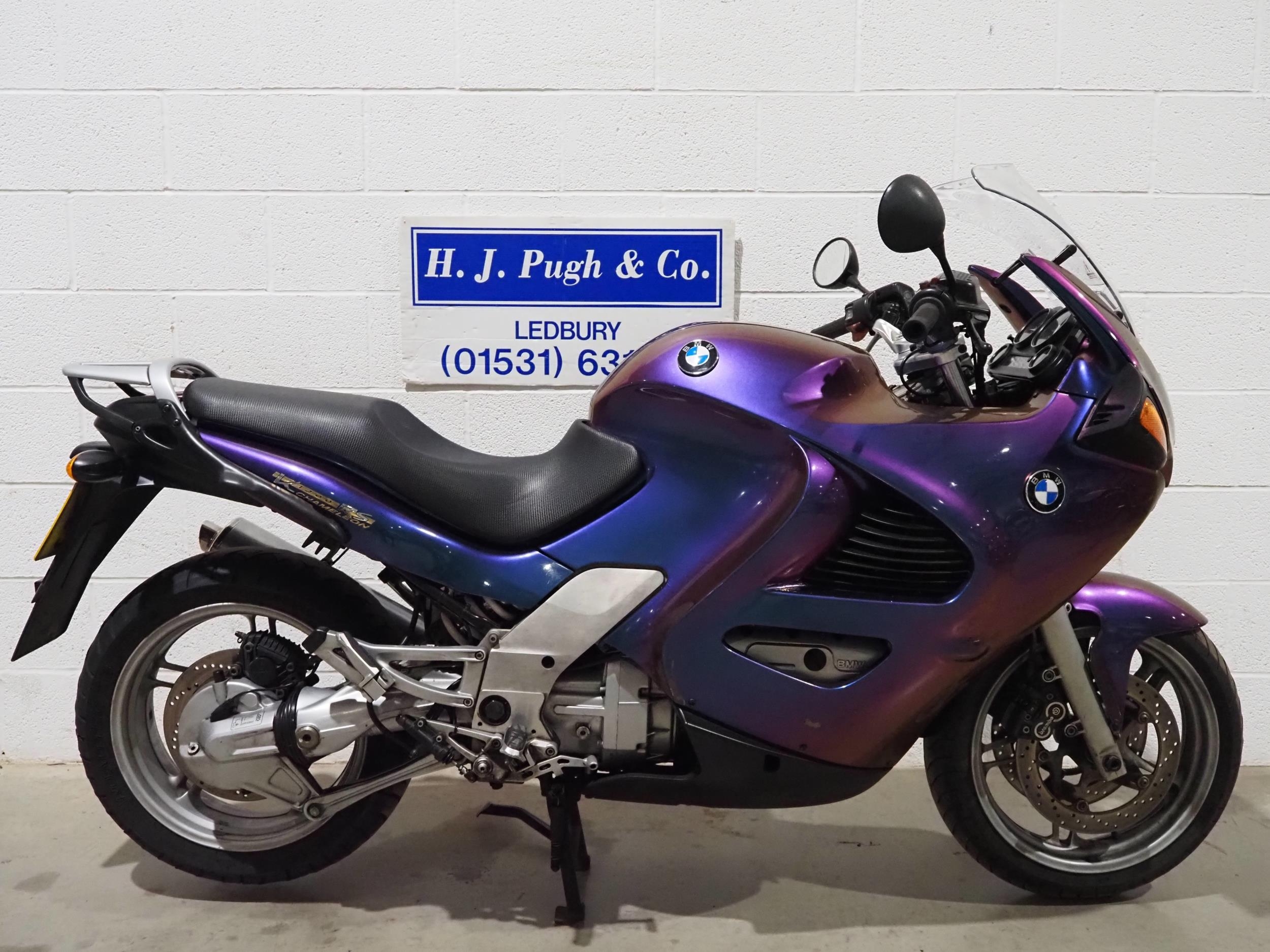 BMW K1200 RS motorcycle. 1997. 1171cc. Runs and rides, MOT until 18.03.25. Comes with heated