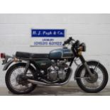 Honda CB350F motorcycle. 1972. Frame No. 1025955 Engine No. CB350FE-1026008 Engine turns over with