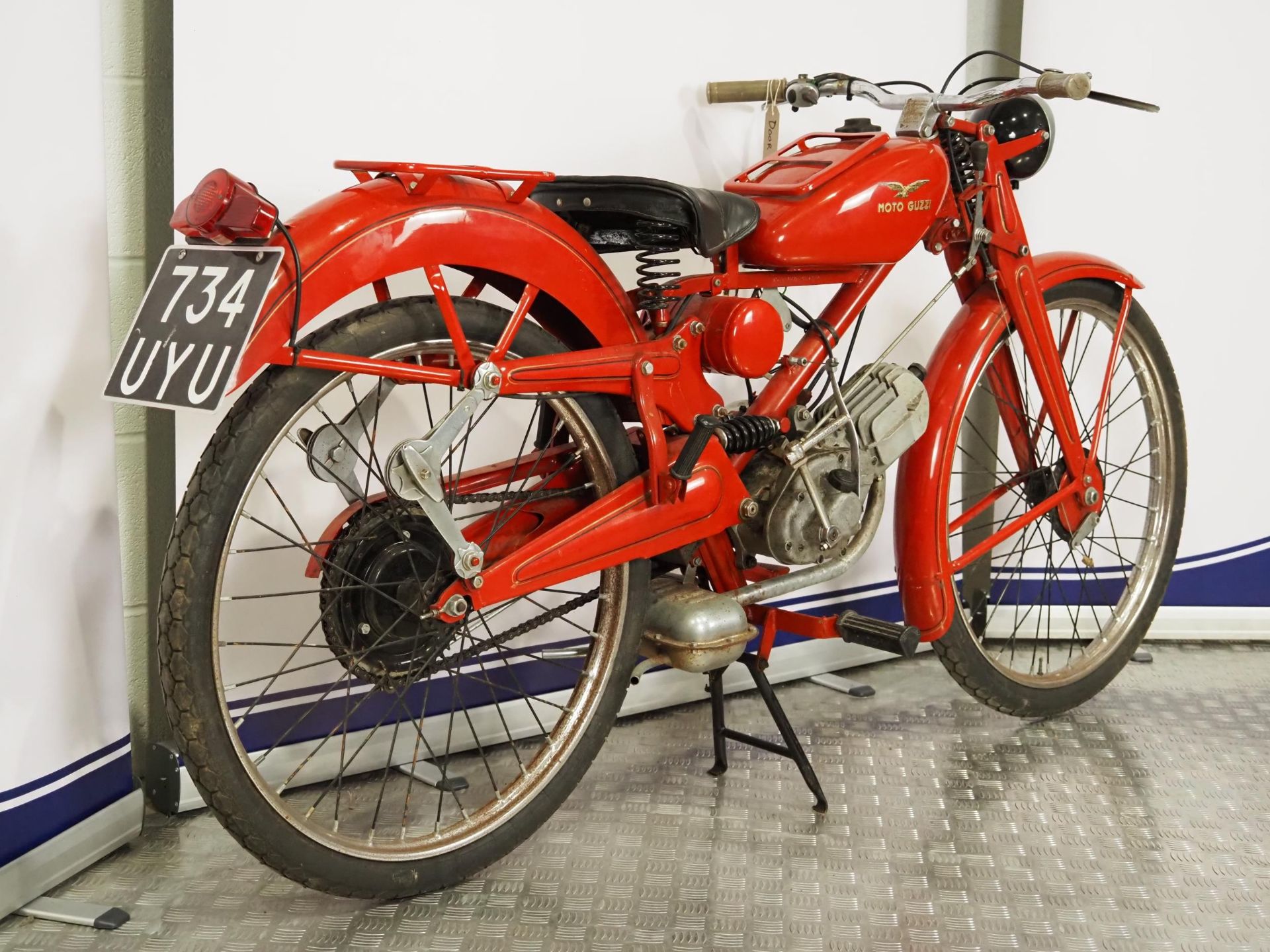 Moto Guzzi Cardellino motorcycle. 1955. 65cc Engine No. CDL73 Good compression. Comes with dating - Image 4 of 6