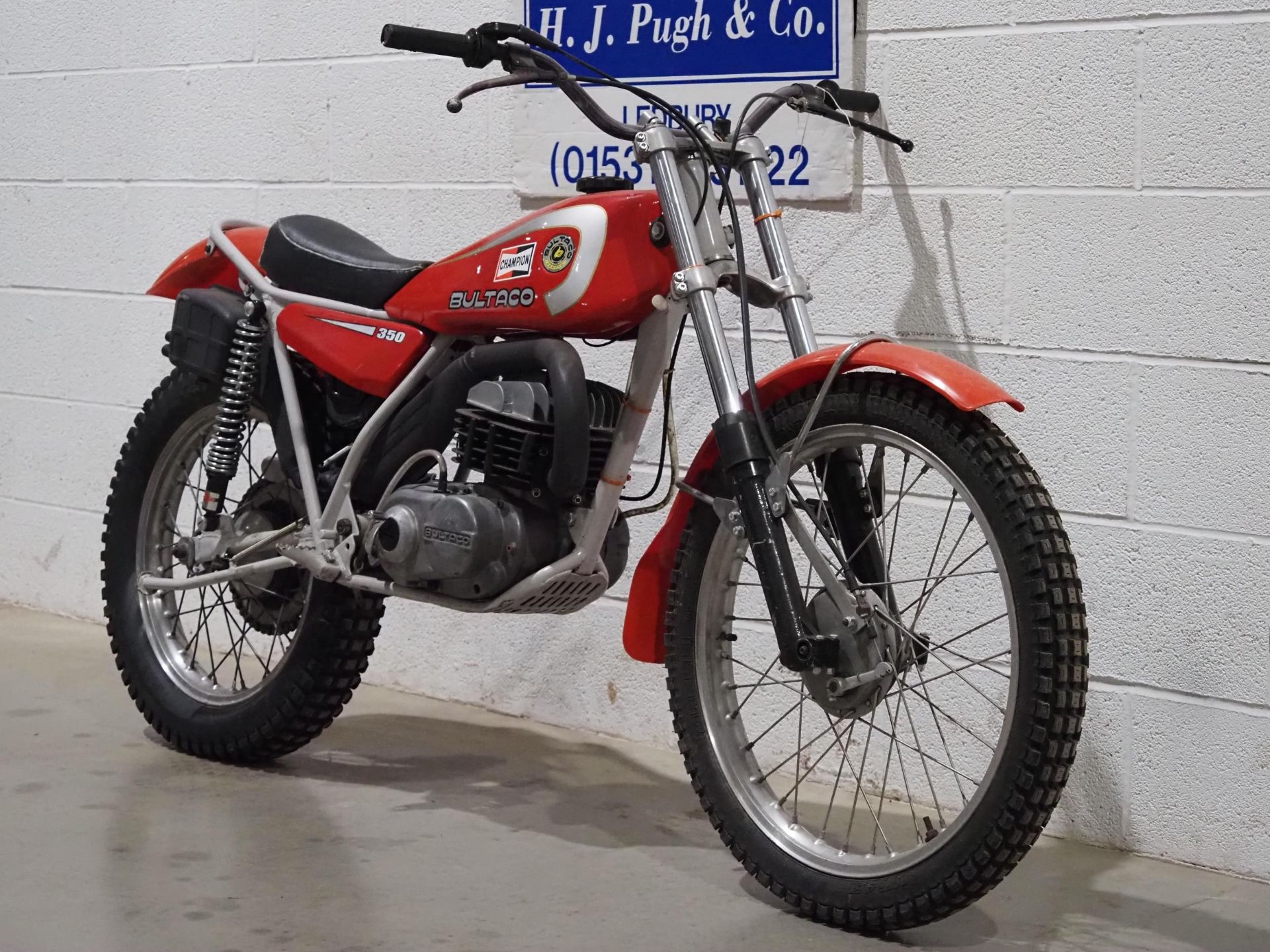 Bultaco 350 Sherpa T trials motorcycle. 1978. 325cc. Frame No. 19902443. V5 states 19902445 Engine - Image 2 of 5