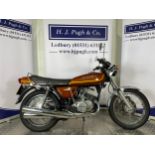 Kawasaki KH 500 motorcycle. 1976. 498cc. Frame No. H1F-50960 Engine No. KAE121077 This bike was