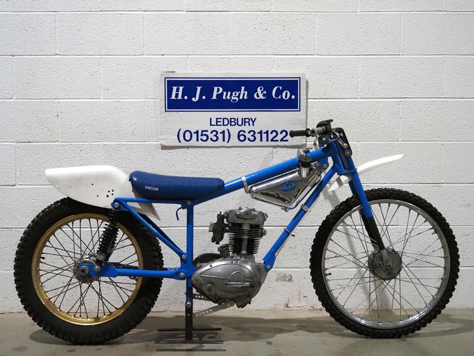 Hagon C15 grass track bike project. 250cc. Engine No. C15T713 Part restored and in need of