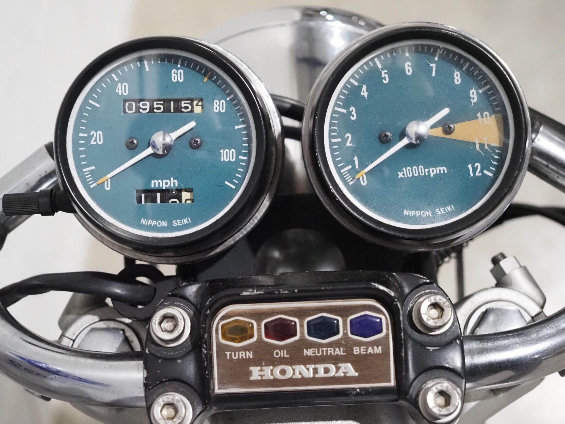Honda CB350 Four cafe racer. 1974. 350cc. Frame No. CB350F2006462 Engine No. CB350FE2006463 Runs and - Image 5 of 6