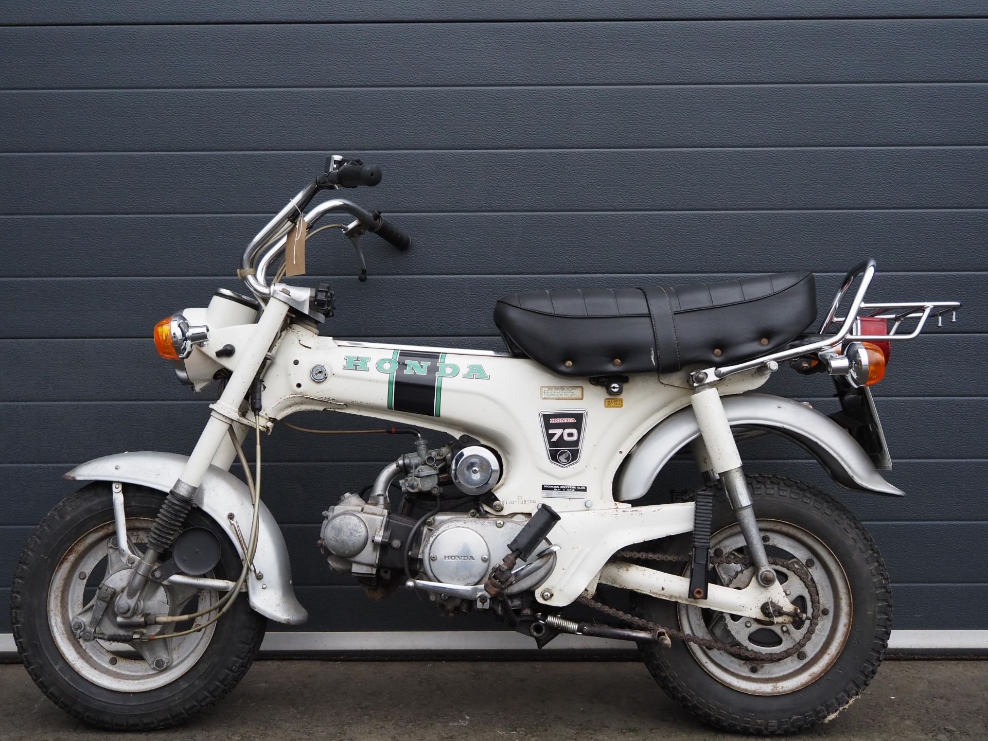 Honda ST70 motorcycle. 72cc. 1972. Frame No. 138500 Engine No. 117852 Runs and rides. Needs light - Image 6 of 6