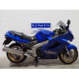 Kawasaki ZZR1200 motorcycle. 2003. 1164cc. Runs and rides. Comes with history including invoices and