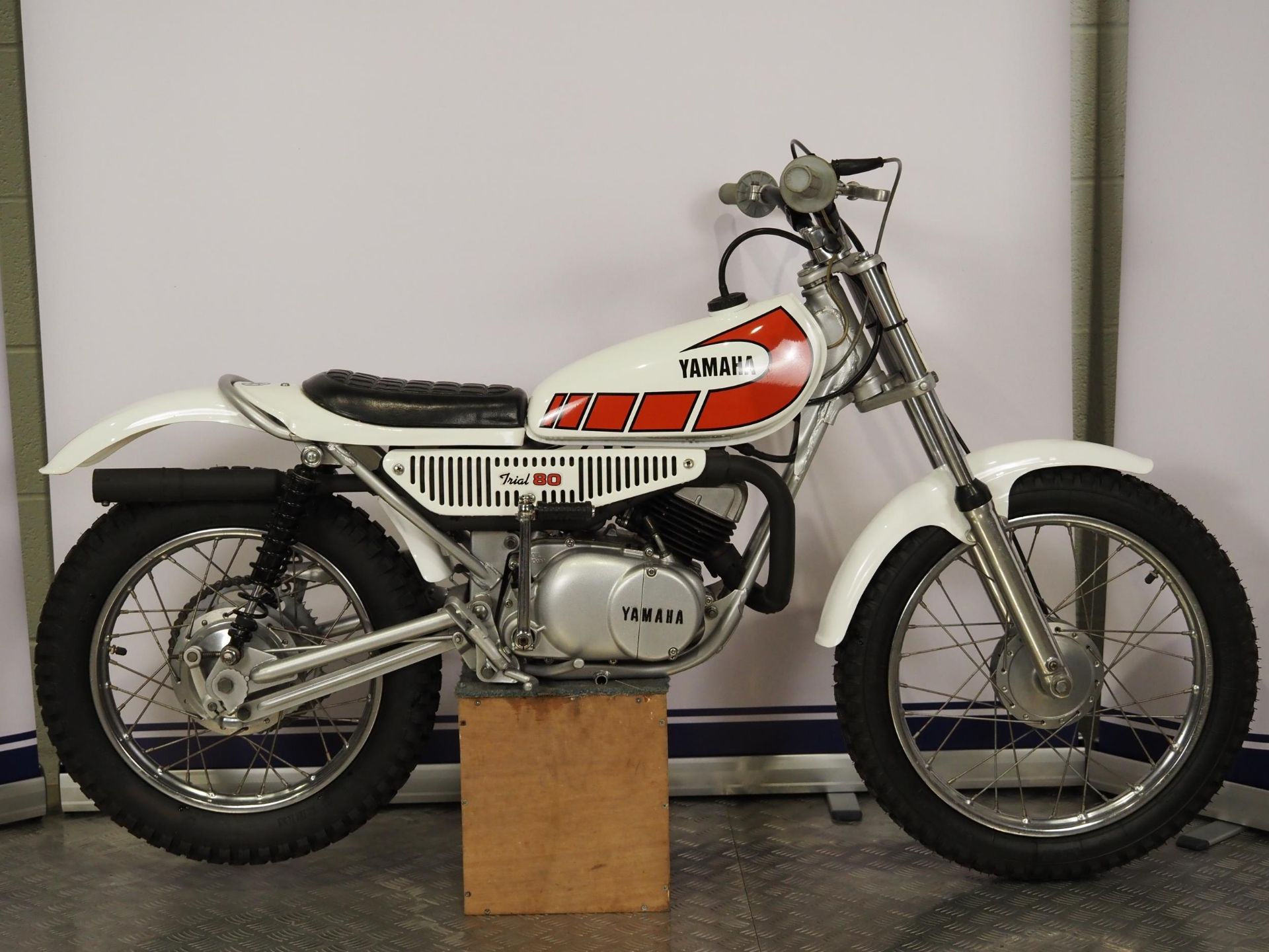 Yamaha TY 80 trials bike. Frame No. 451-110027 Engine No. 451-110027 Runs and rides but will need - Image 2 of 7