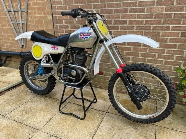 Original CCM scrambler. 1979. 500cc Frame and engine number intact. Not been started for some