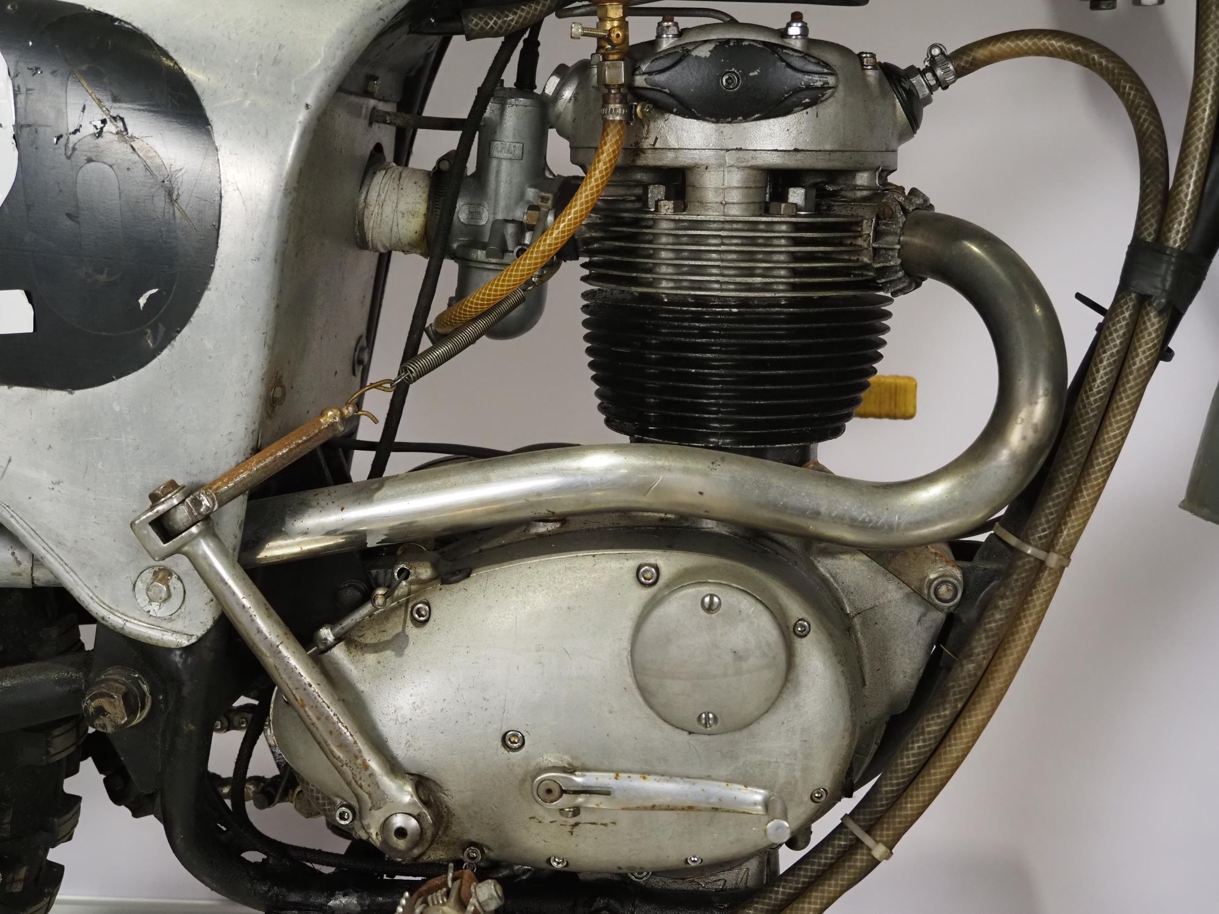 BSA Walker Victor trials motorcycle. 441cc Engine turns over. Has been dry stored for many years. - Image 4 of 7