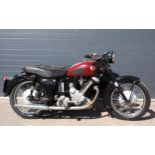 Panther M120 sidecar outfit. 1962. 650cc. Frame No. 28346 Engine No. 59ZA 189ARuns but may require