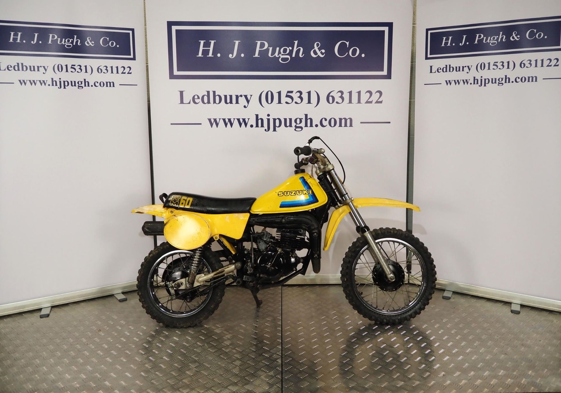 Suzuki RM60 childs scrambler. 1981. Frame No. RM60 -100061 Engine No. RM60-100149 Engine turns