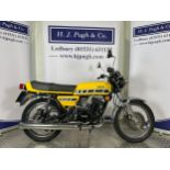 Yamaha RD 400 motorcycle. 1977. 400cc Frame No. 1A3-102493 Engine No. 1A3-102493 Runs and rides