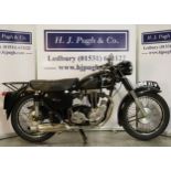Matchless GL35 motorcycle. 1957. 350cc. Frame No. 01611 Engine No. 56G3LS-31127 Runs and rides. From