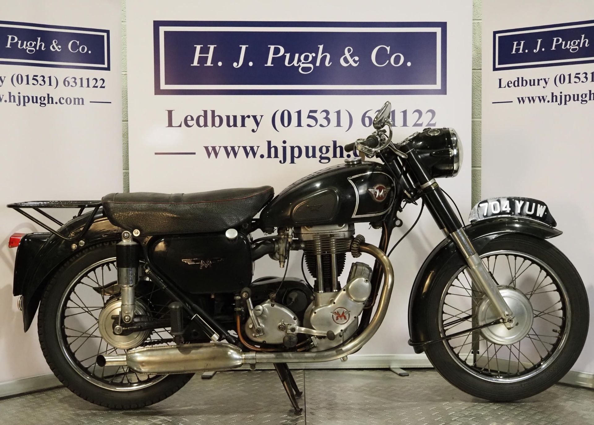 Matchless GL35 motorcycle. 1957. 350cc. Frame No. 01611 Engine No. 56G3LS-31127 Runs and rides. From