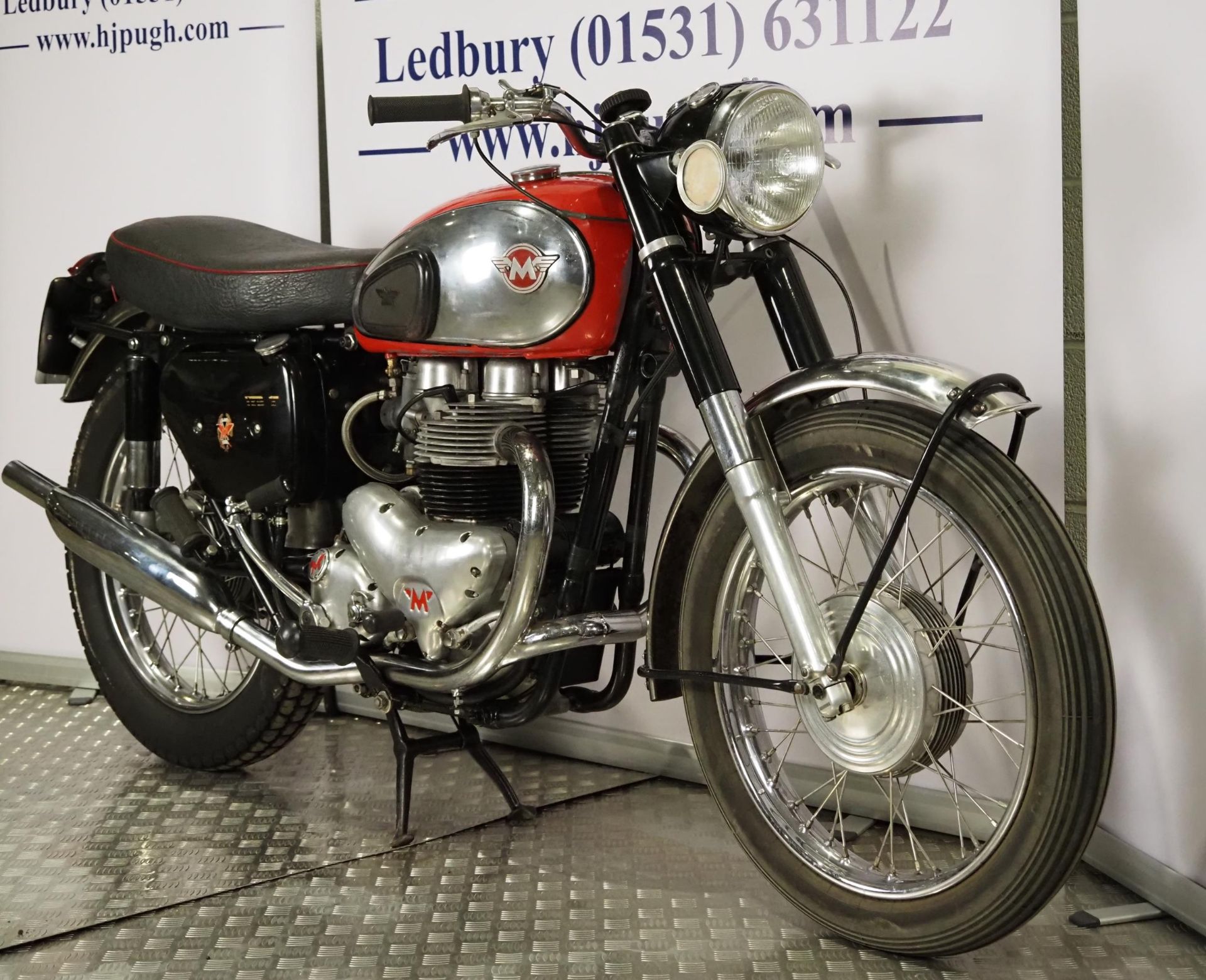 Matchless CSR650 motorcycle. 1960. 650cc. Frame No. 73603 Engine No. G12CSX2823 Was last ridden in - Bild 2 aus 6