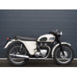 Triumph 5TA Speedtwin motorcycle. 500cc. 1960. Frame No. 15711 Engine No. H15711 Alot of money has