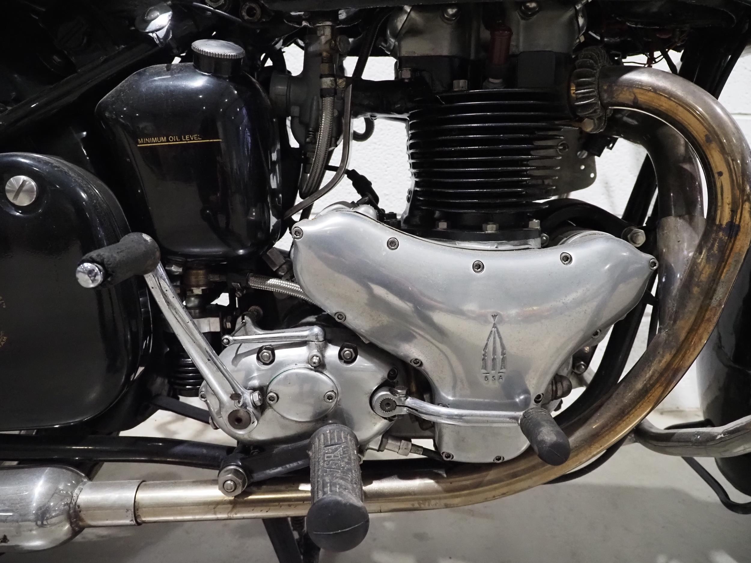 BSA A10 motorcycle. 1953. 648cc Frame No. BA7510698 Engine No. BA10 14766 - doesn't match V5 - Image 5 of 7
