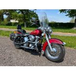 Harley Davidson FLSTC Heritage Softail motorcycle. 1995. 1340cc. Runs and rides well, ridden to