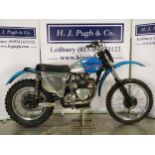 Triumph Daytona trials motorcycle. 1970. Engine No. EE24033 T100R Runs and rides but will need