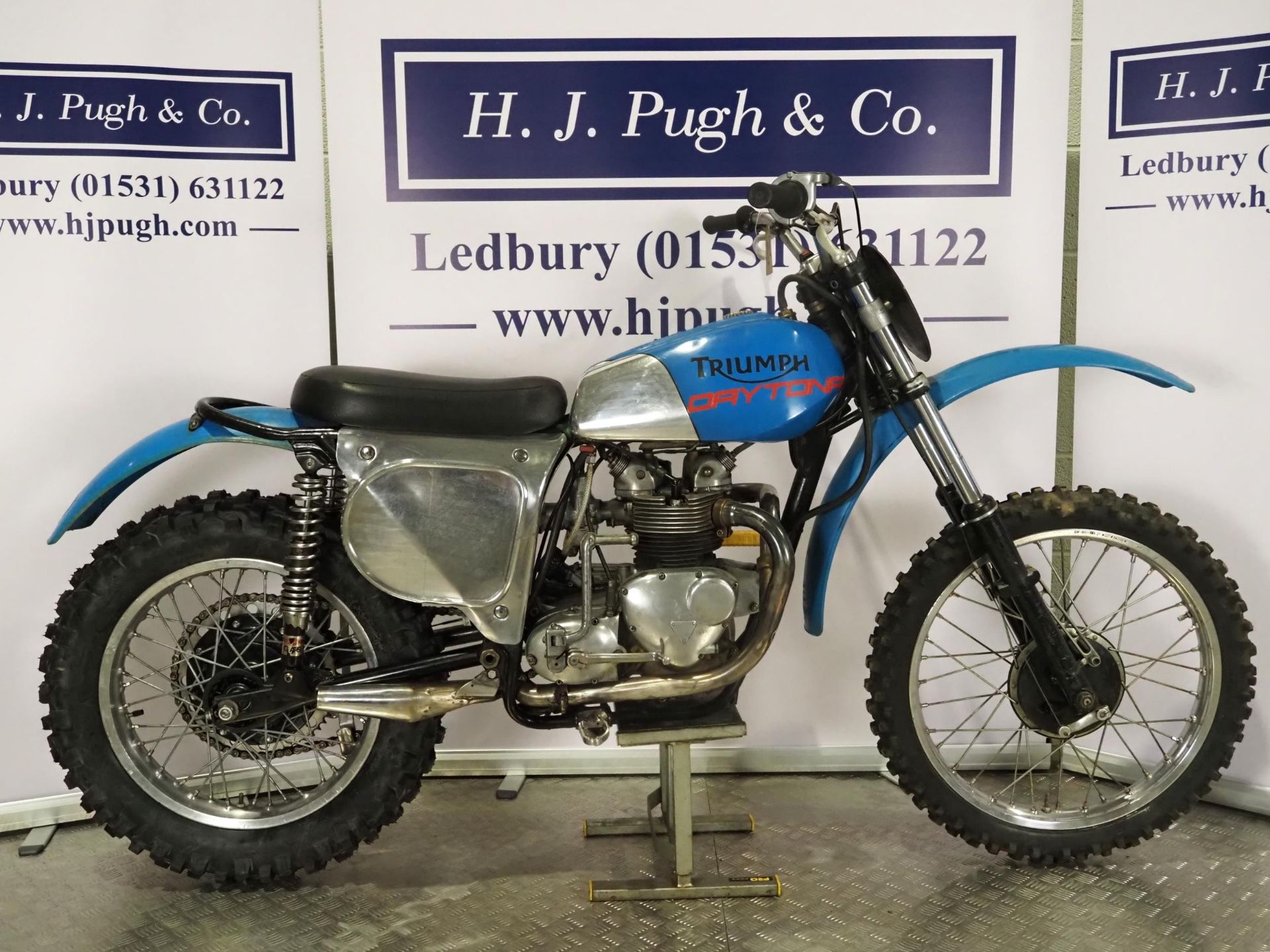 Triumph Daytona trials motorcycle. 1970. Engine No. EE24033 T100R Runs and rides but will need