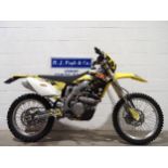 Suzuki RMX 450 enduro bike. 2001. 449cc. Frame No. JSP1PL41A1A2101309 Engine No. L407-101332