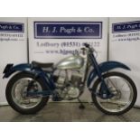 Greeves TES24 trials motorcycle. 1963. 250cc. Frame No. 24DSS/1 Engine No. P11235445 Runs and rides.