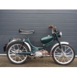 Puch Maxi-s moped. 49cc. 1979. Frame No. 3200706 Engine No. 3200706 Runs and rides. Will need