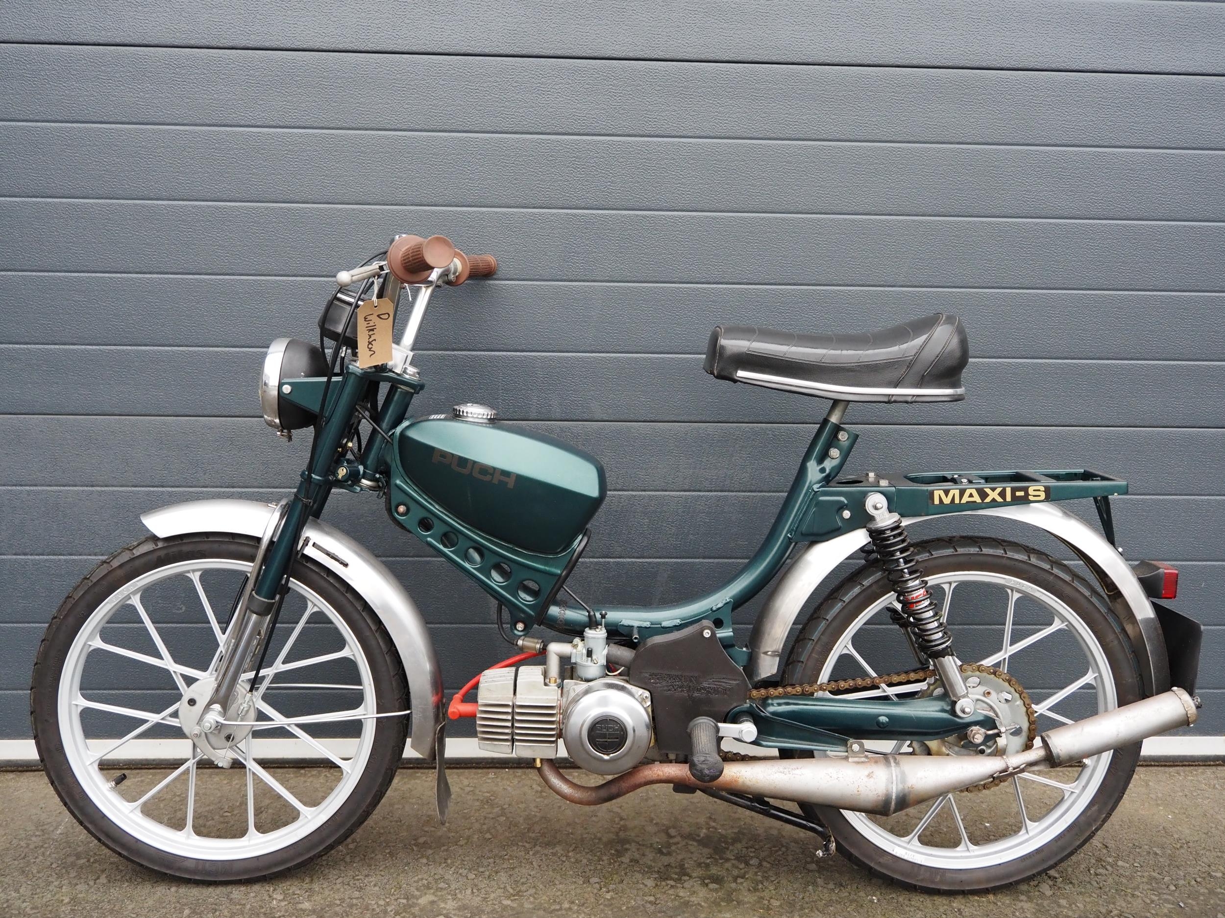 Puch Maxi-s moped. 49cc. 1979. Frame No. 3200706 Engine No. 3200706 Runs and rides. Will need - Image 6 of 6