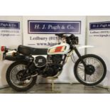 Yamaha XT500 trial bike. 1979. 498cc. Frame No. 1U6-114934 Engine No. 1U6114934 Runs and rides.