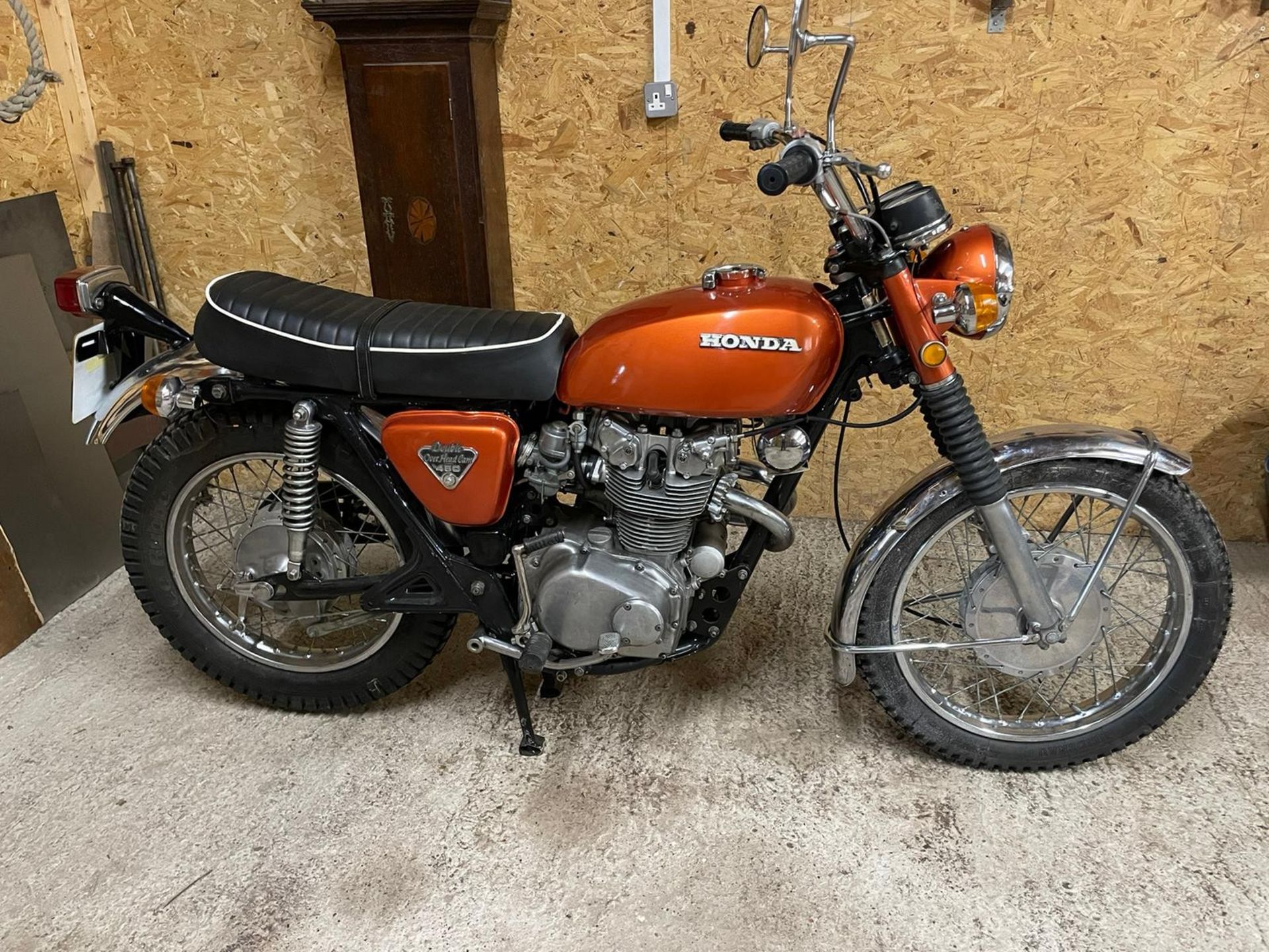 Honda CL450 motorcycle. 1971. Frame No. CL450-4116491 Engine No. CL450E-4116582 Engine turns over - Image 2 of 8
