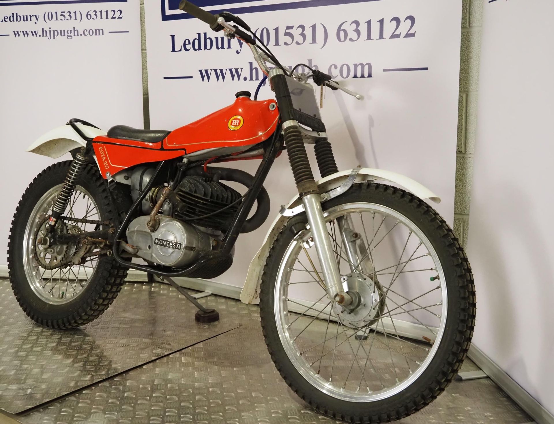 Montesa Cota 247 trials motorcycle. 1971. 247cc Engine No. 21M25917 Engine turns over. Has been - Image 2 of 6