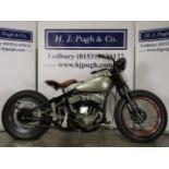 Harley Davidson WLA unfinished project. 1942. 745ccEngine No. 42WLA40439Almost complete bike that