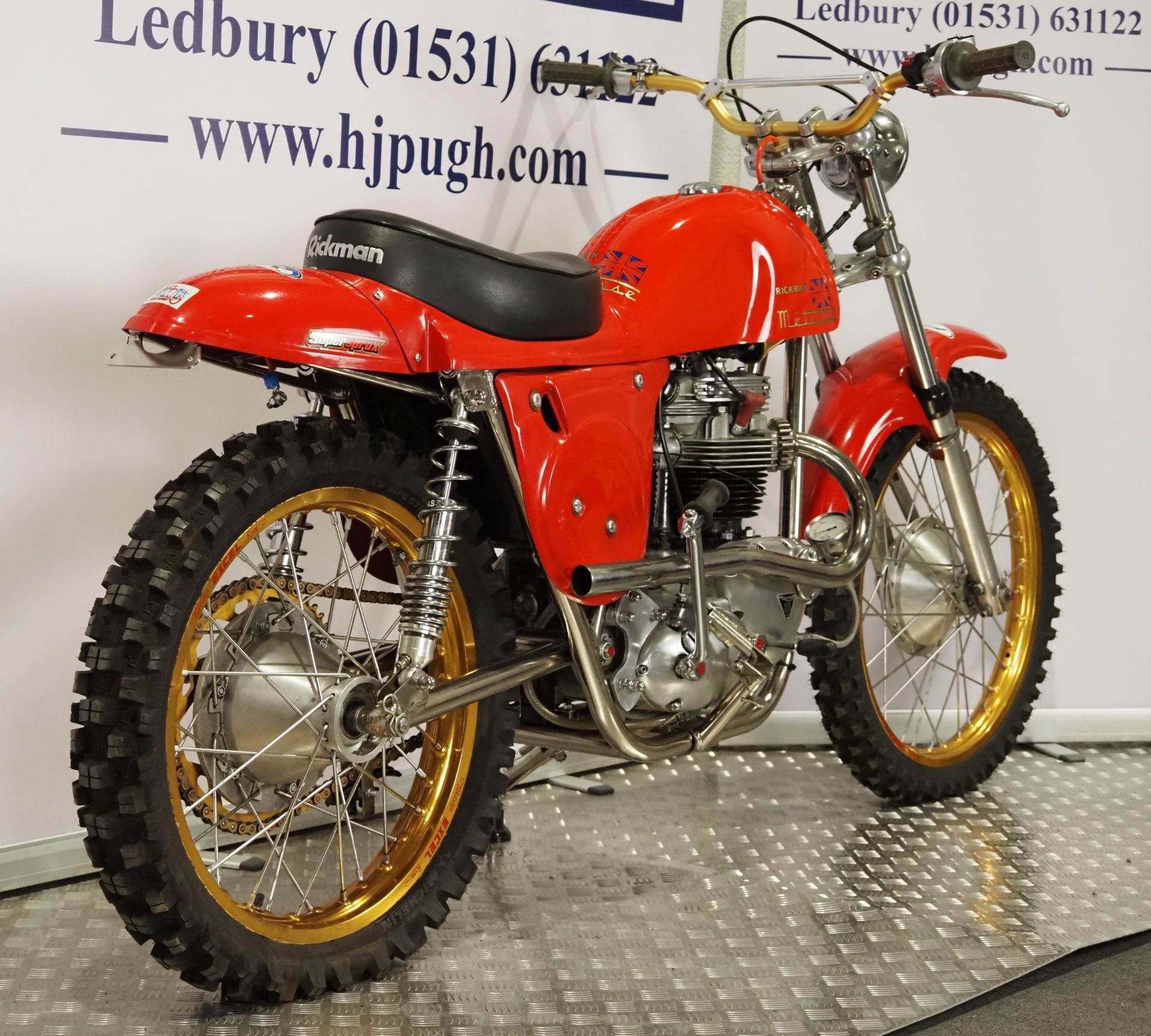 Rickman Metisse Triumph trials motorcycle. Frame No. 2774 Engine No. TR6C DU57551 Runs and last - Image 3 of 8