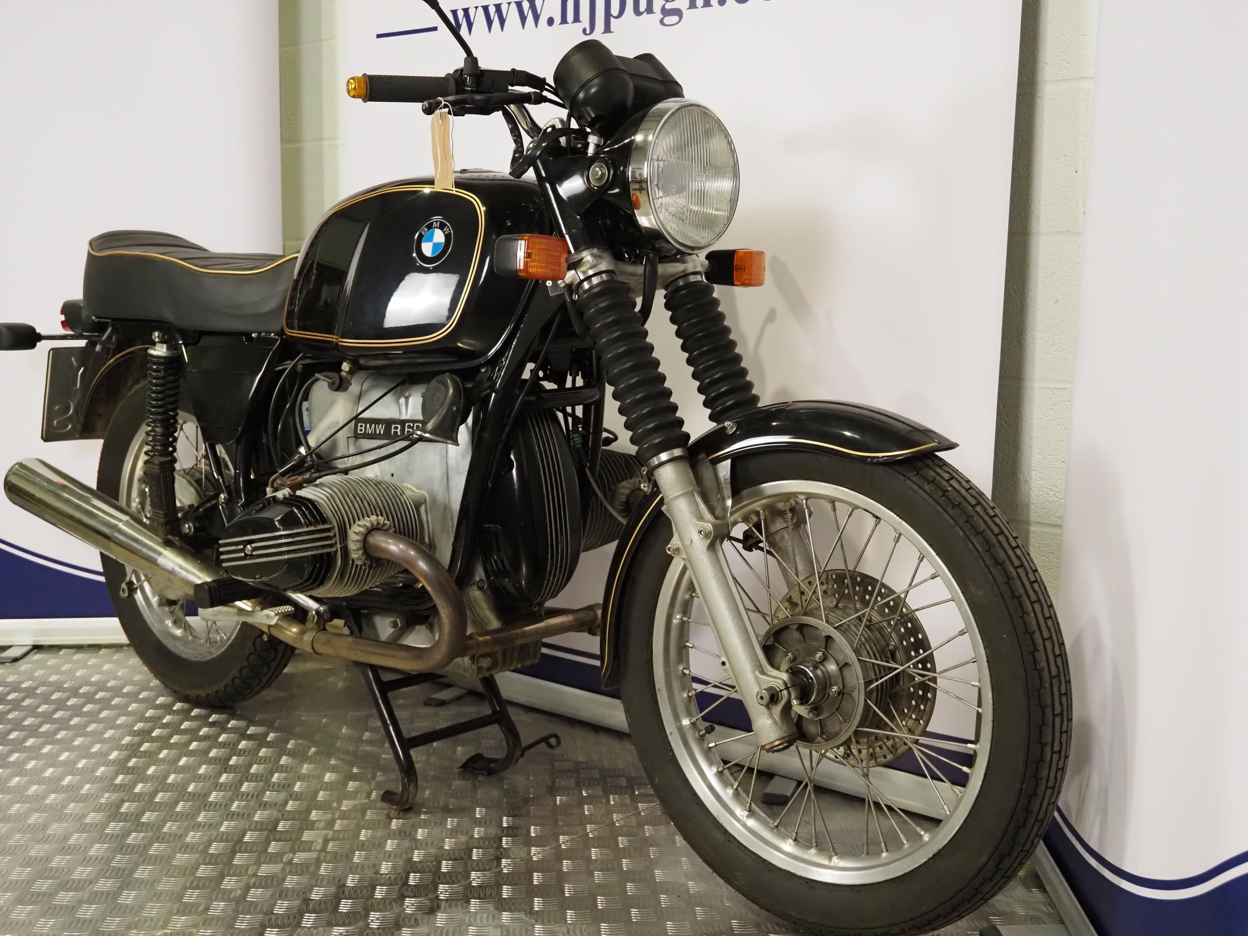 BMW R60/7 motorcycle. 1977. 599cc Frame No. 6005206 Engine No. 6005206 It had a engine rebuild - Image 4 of 8